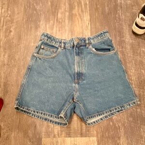 Classic Blue Denim Women's Shorts